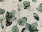 Preview: Canvas | Eukalyptus | offwhite, grün