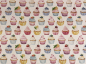 Preview: Canvas | Cupcake | offwhite, mehrfarbig