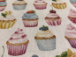 Preview: Canvas | Cupcake | offwhite, mehrfarbig