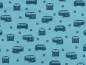 Preview: Schwere Baumwolle Stoff VW Bulli Nr 4327