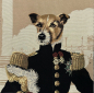 Preview: Dekostoff Gobelin Panel Hund - Panel 53