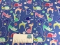 Preview: Baumwolle Katzen Blau Bunt Nr 1778