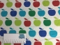 Preview: Baumwolle Äpfel Creme Bunt Nr 210