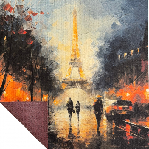 Lichter von Paris | Kissenpanel