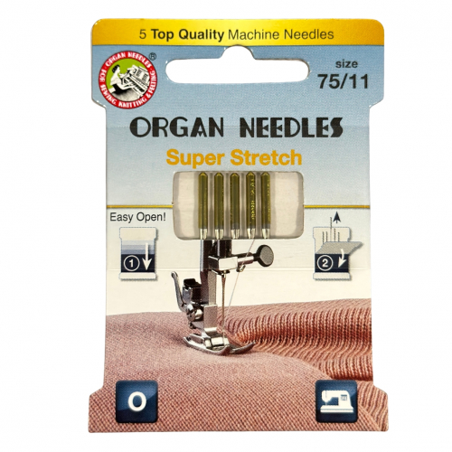 Organ Needles | Super Stretch 75/11 | Nähmaschinennadeln