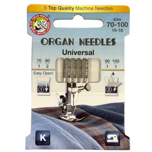 Organ Needles | Universal 70/10 - 100/16 | Nähmaschinennadeln