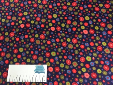 Preview: Baumwoll Feincord Stoff Bunt Nr 1057