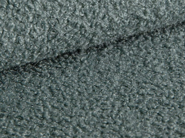 Bouclé Uni Taubenblau