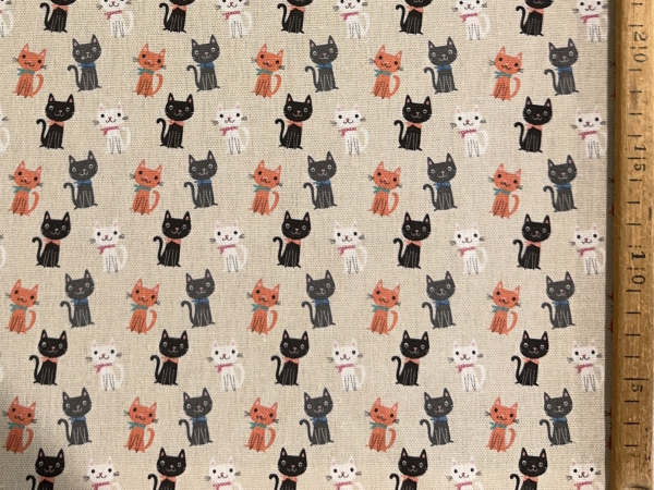 Canvas | glückliche Katzen | natur, mehrfarbig