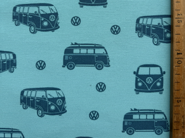 Schwere Baumwolle Stoff VW Bulli Nr 4327