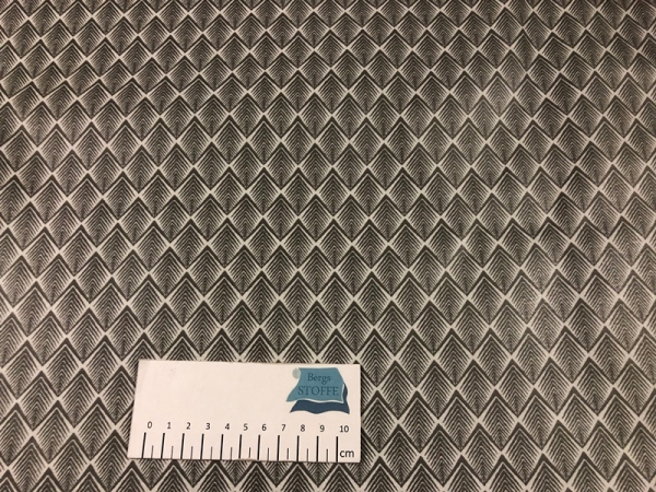 Beschichtete Baumwolle Retro Grau Bunt Nr 3214