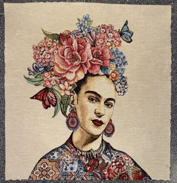 Dekostoff Gobelin Panel Frau - Panel 37