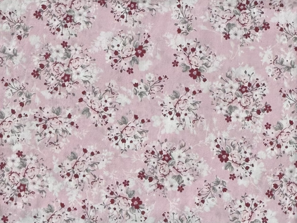 Baumwoll-Stoff "Mathilda's Welt" Rosa Nr 4862