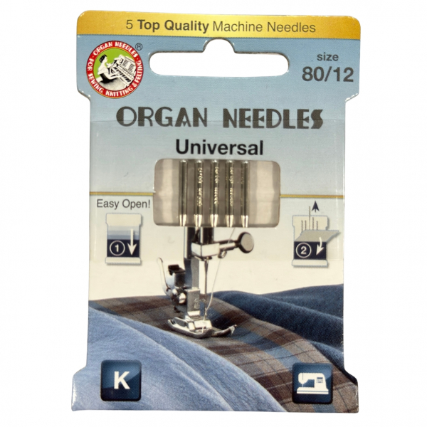 Organ Needles | Universal 80/12 | Nähmaschinennadeln