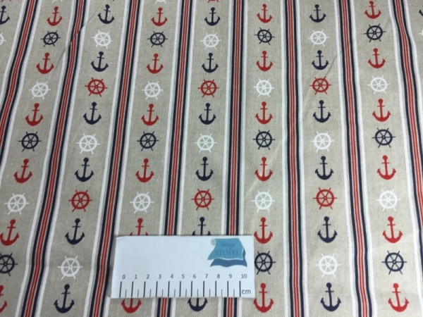 Schwere Baumwolle  Maritim Nr 1352