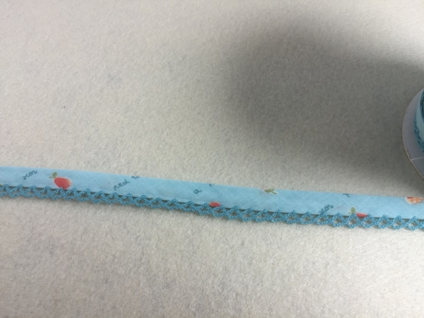 BW Schrägband mit Häckelborde Bunt Nr 39