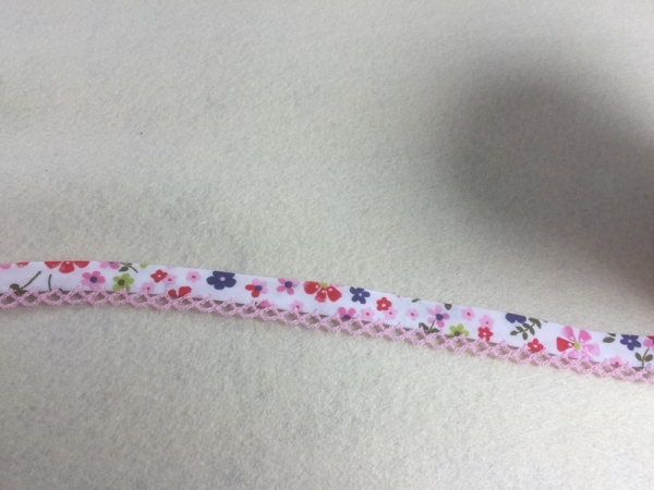 BW Schrägband mit Häckelborde Bunt Nr 46