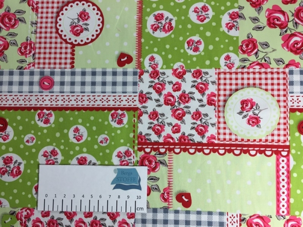 Baumwolle Holland Serie Patch Bunt Nr 126