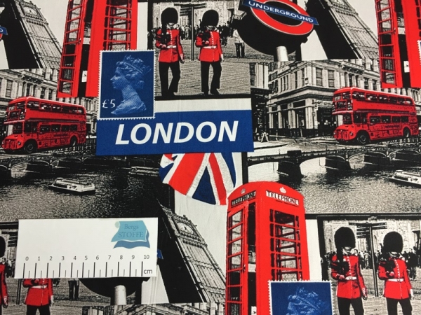 Baumwolle Stoff London Nr 224