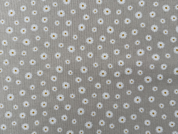 Canvas | kleine Gänseblümchen | beige, weiß