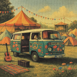 Bus am Zirkus - Panel 76