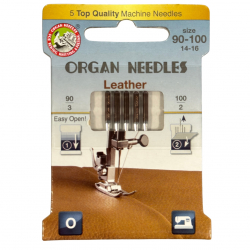 Organ Needles | Leder 90/14 - 100/16 | Nähmaschinennadeln