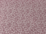 Jersey Baumwoll-Stoff Blumen Rosa Weiß Nr 4567