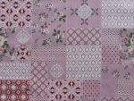 Baumwoll-Stoff "Mathilda's Welt" Rosa Nr 4839